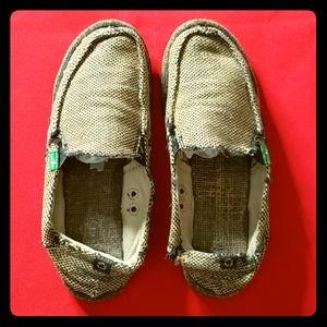 Used Sanuk Rasta Shoes